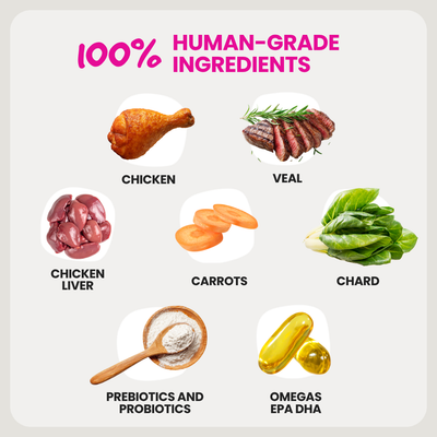 Gently Cooked Shelf-stable Dog Food | Signature Dish with Veal